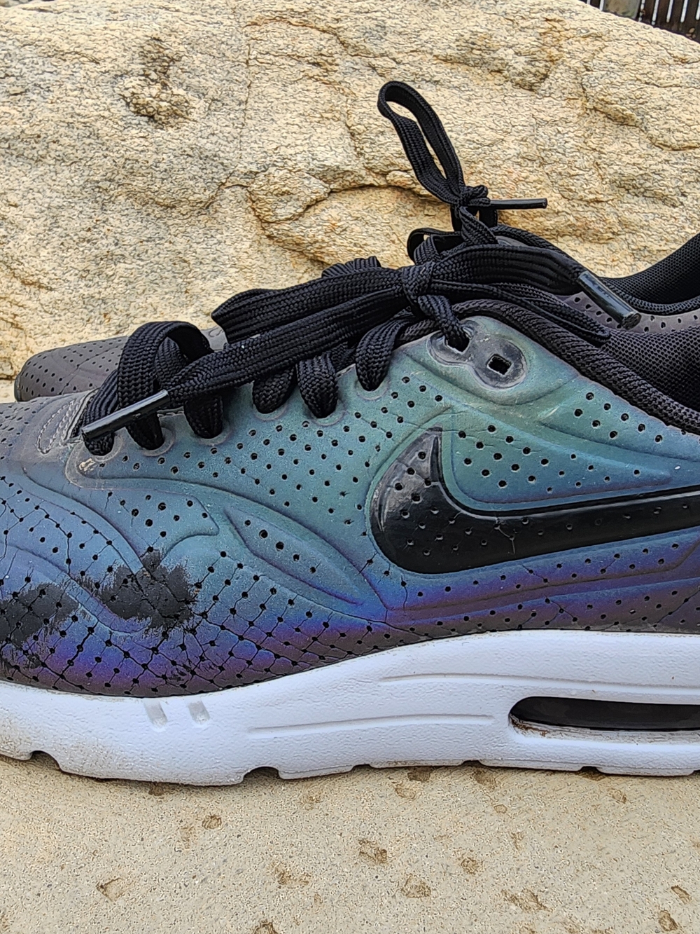 Nike Air Max 1 Ultra Moire Iridescent Chameleon Men’s 10 774428-200 Rare 2014